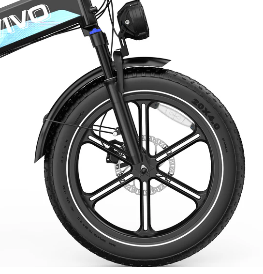 OVIVO HYPER V2 PRO | Bicicletta Elettrica Pieghevole | Versatile | Motore BAFANG 250W | 48V 20Ah | Freni Idraulici | 25km/h | Autonomia 130Km| GARANZIA ITALIANA